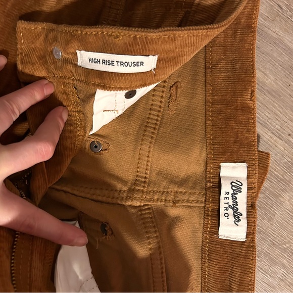 Wrangler High Rise Trouser Corduroy Pants - Picture 4 of 5